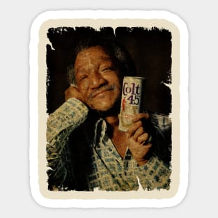 Redd Foxx Beer Sticker